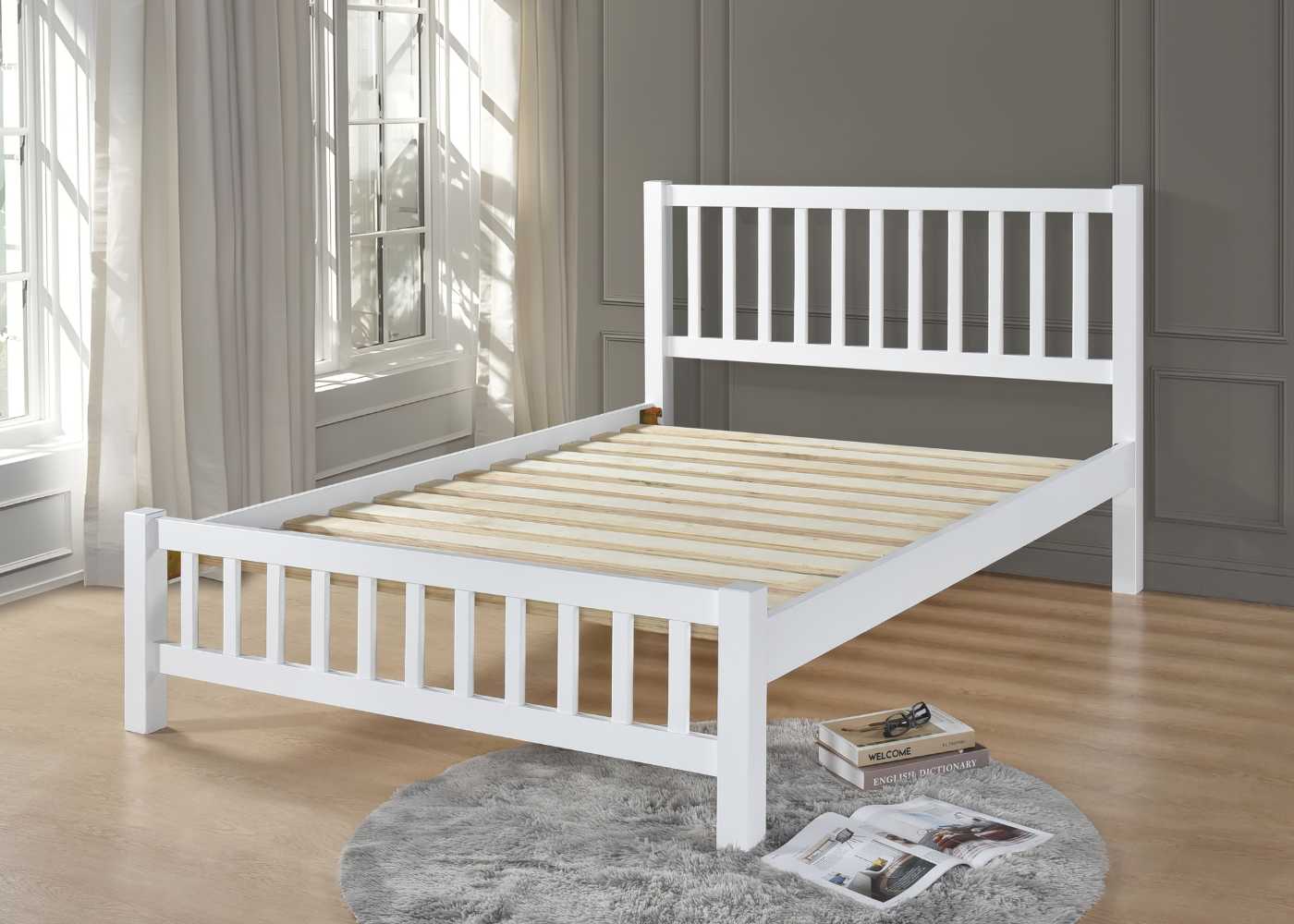 Banham Bed - White