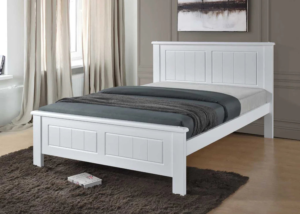 Caister Bed - White