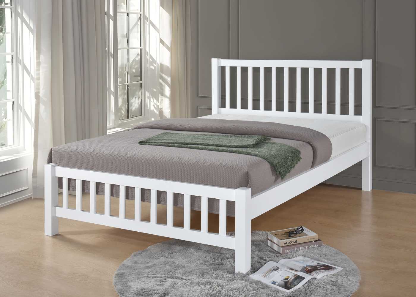 Banham Bed - White
