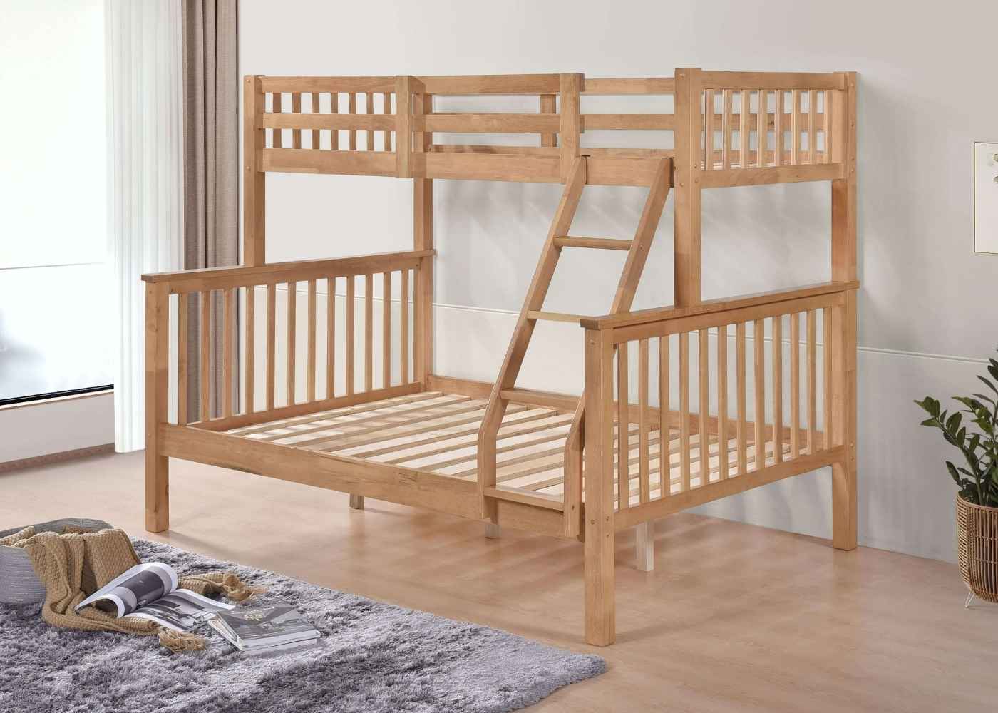 Kelling Triple Bunk - Oak FInish