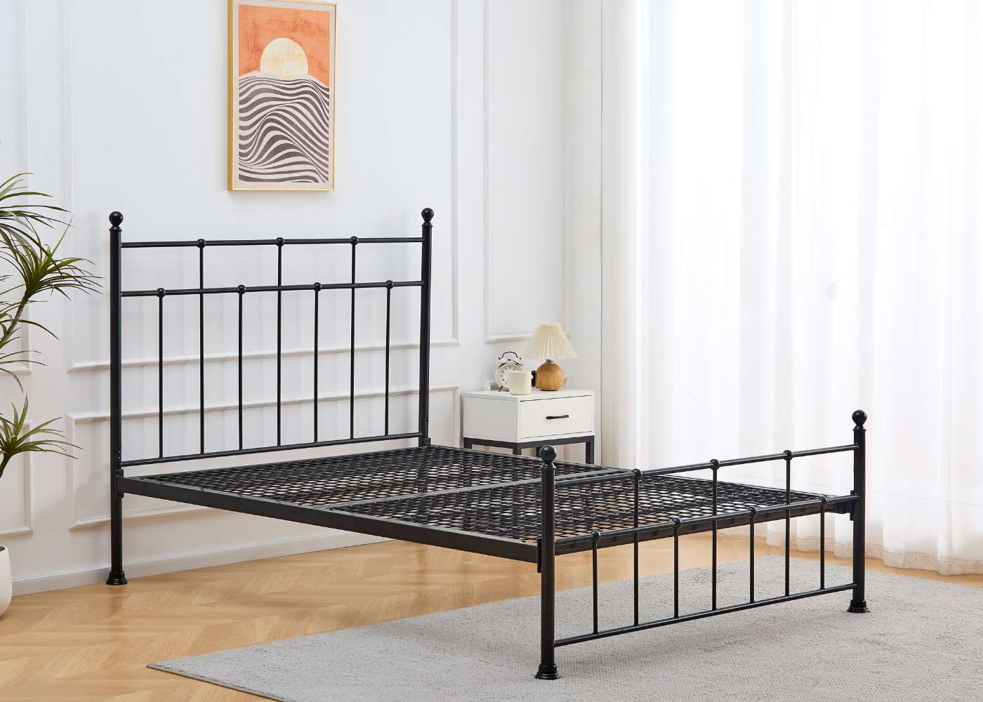 Letton Bed - Black