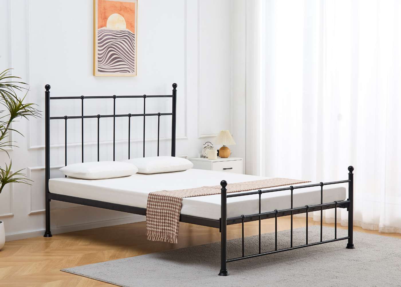 Letton Bed - Black