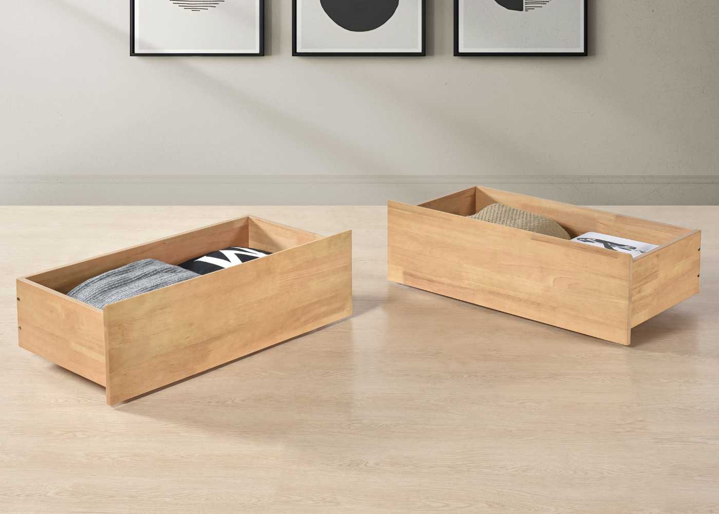 Wooden Storage Drawers